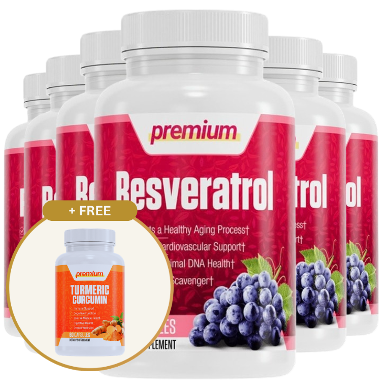 6 Bottles of Resveratrol Premium